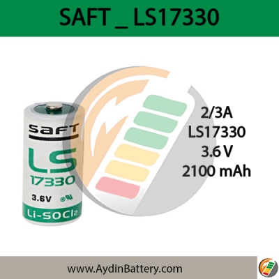 باتری لیتیومی سافتSAFT-LS17330