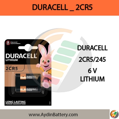 باتری لیتیومی DURACELL-2CR5 -245