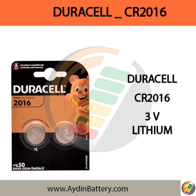 باتری لیتیومی DURACELL-2016 b2