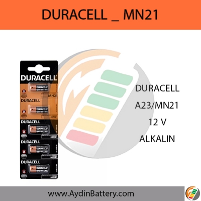 باتری آلکالاین DURACELL- A23 B5