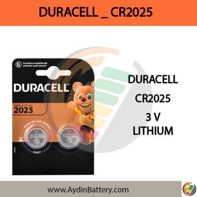 باتری لیتیومی دوراسل DURACELL-CR2025
